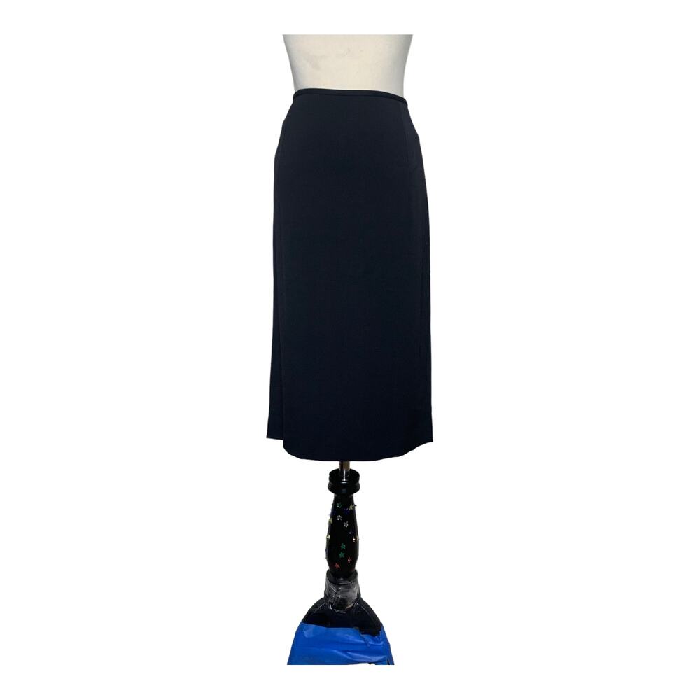 Rafaella over the knee black y2k pencil skirt size 6